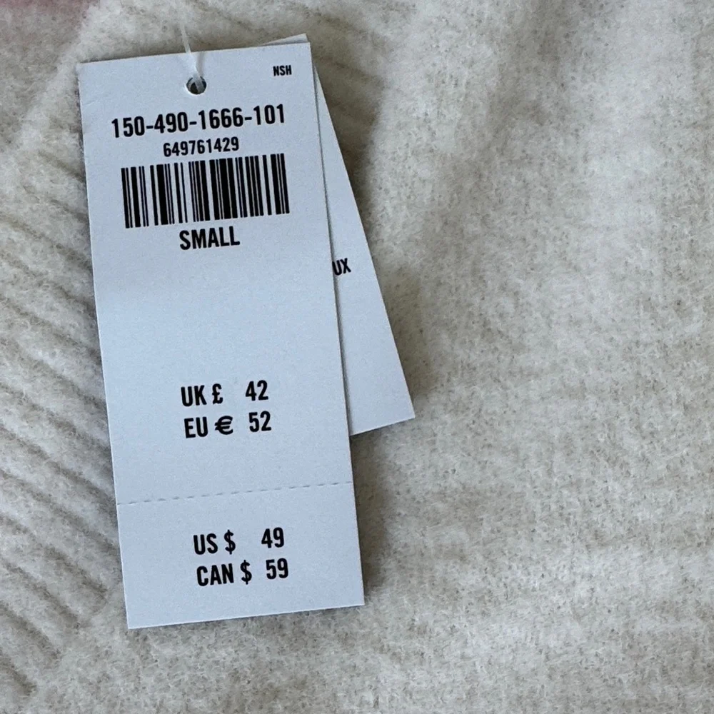 Ivory Sleeveless Sweater Vest - Picture 3 of 3